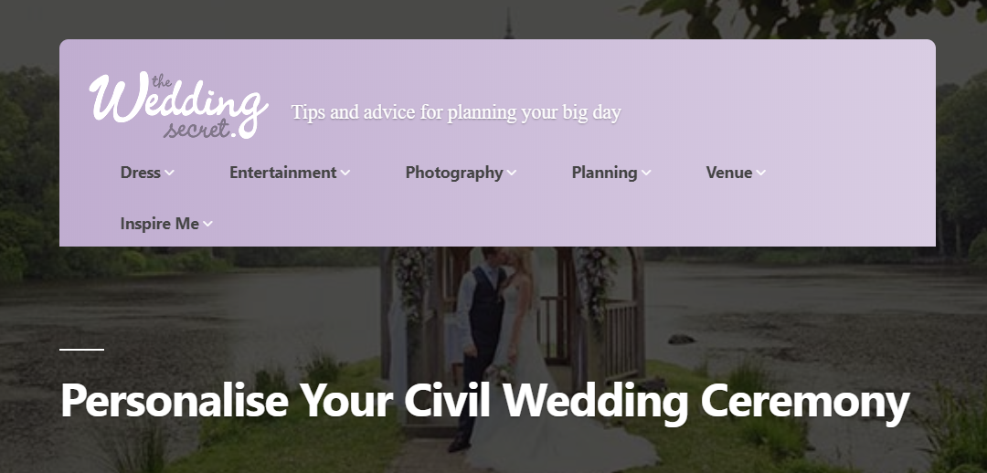 Personalising Your Wedding Ceremony
